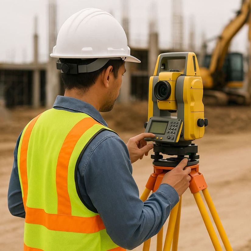Topografia de Precisão em Projetos de Engenharia.